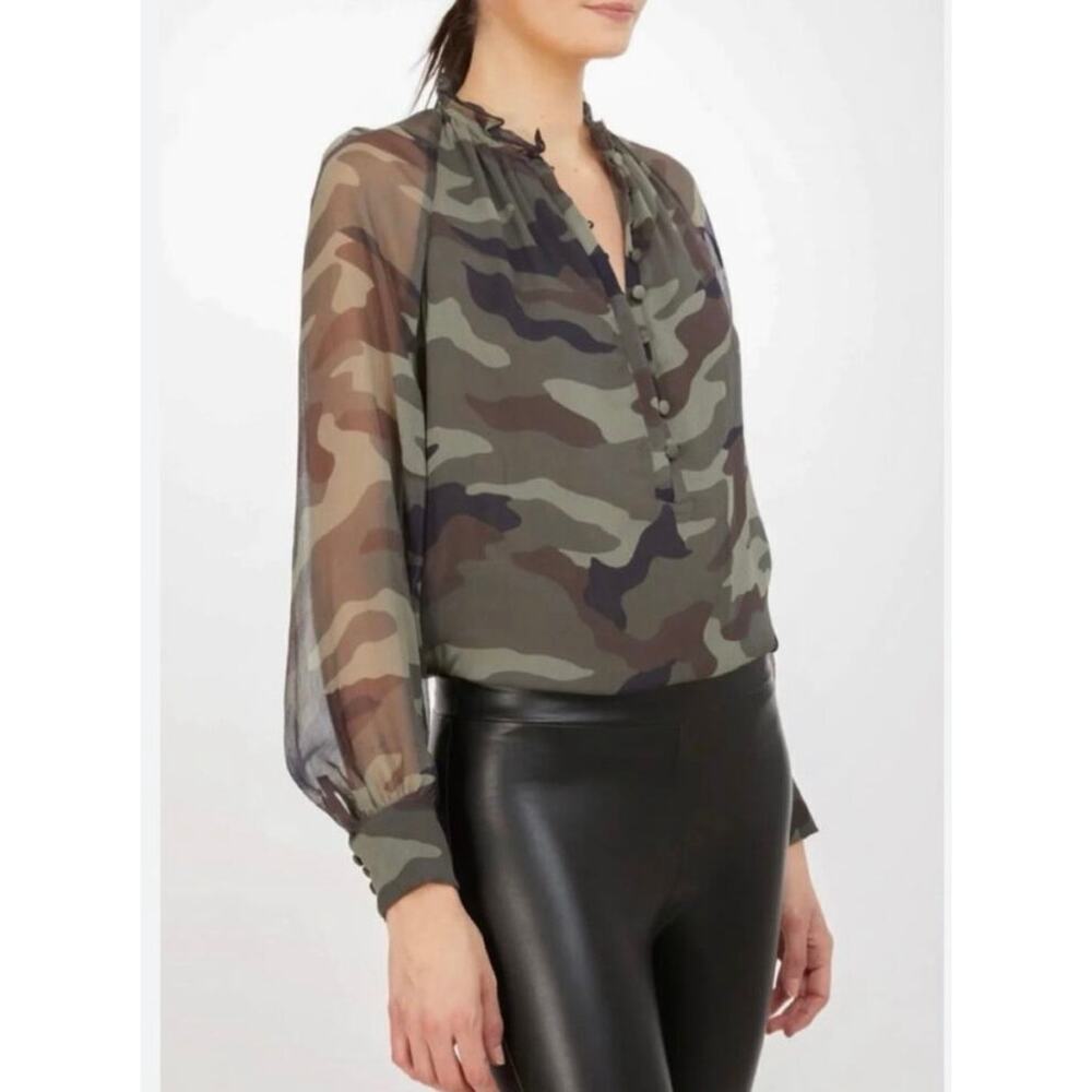 NEW NWT Generation Love Noa Blouse Camouflage Size Small
